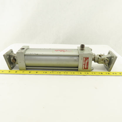 Milwaukee 520-61-21-1 2.5" Bore 6.5" Stroke Hydraulic Pneumatic Cylinder 1000PSI