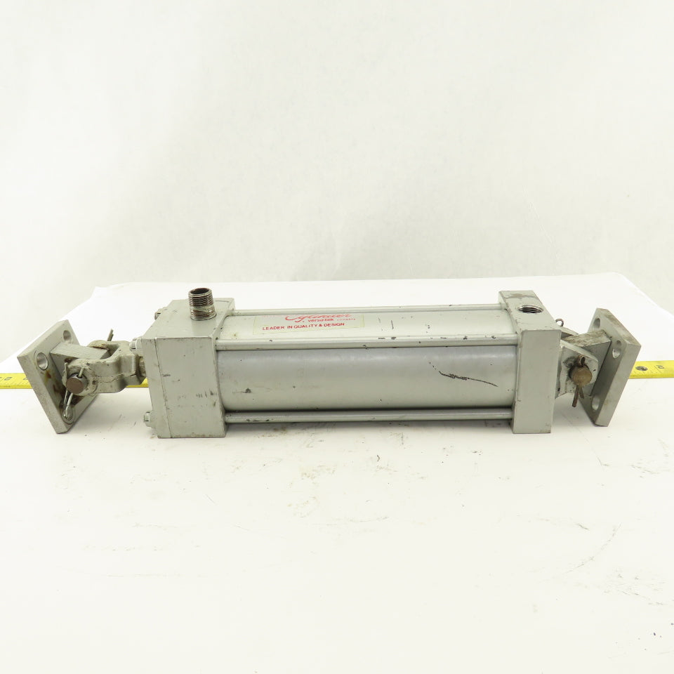 Milwaukee 520-61-21-1 2.5" Bore 6.5" Stroke Hydraulic Pneumatic Cylinder 1000PSI