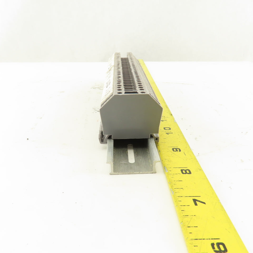 Kema 03ATEX2118U Euro 2.5 Electrical Terminal Block Strip 600V 20A Lot Of 36