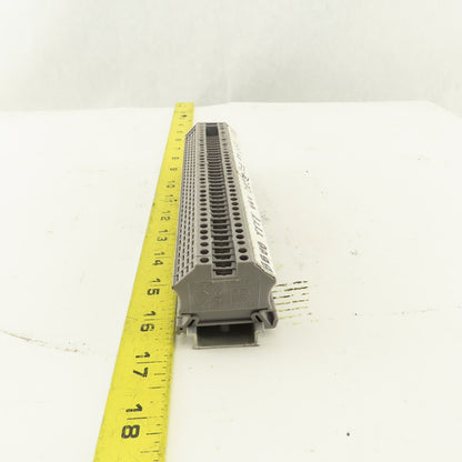 Kema 03ATEX2118U Euro 2.5 Electrical Terminal Block Strip 600V 20A Lot Of 36