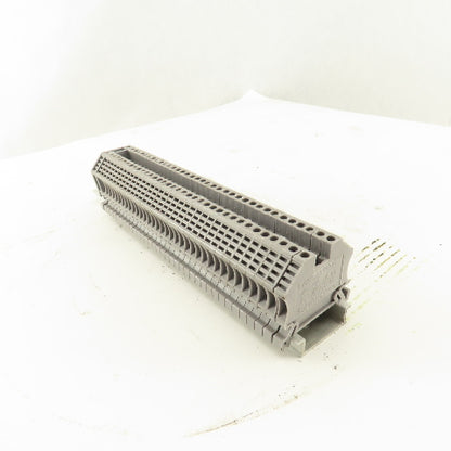 Kema 03ATEX2118U Euro 2.5 Electrical Terminal Block Strip 600V 20A Lot Of 36