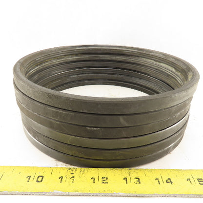 NDK 180-200-11 Steel Band Piston Seal 180mm ID 200mm OD Lot Of 6