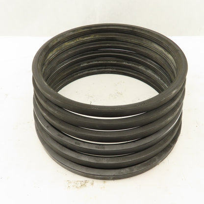 NDK 180-200-11 Steel Band Piston Seal 180mm ID 200mm OD Lot Of 6