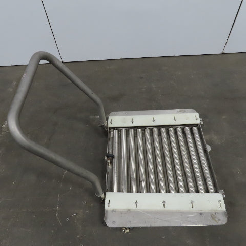 Stainless Steel 1.90" Gravity Roller Fixture Tooling Changer Cart 21"x27"