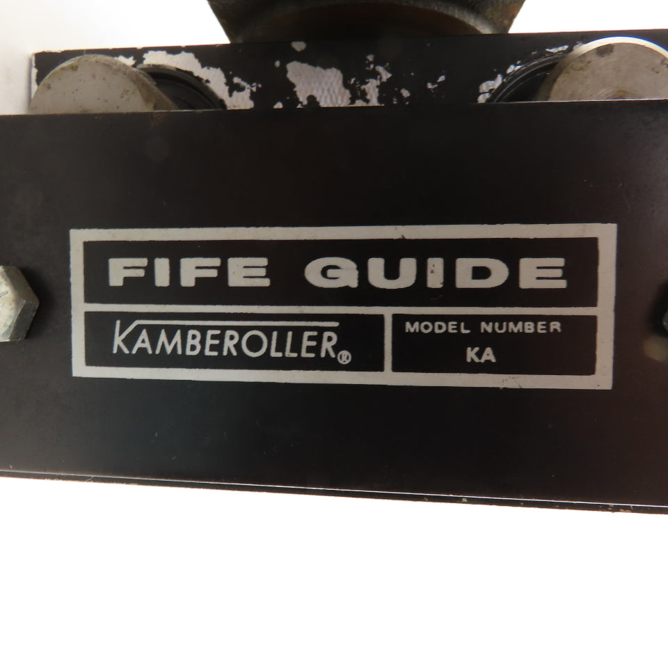 Fife Kamberoller KA Web Roller Steering Guide System 4.18A  Servo