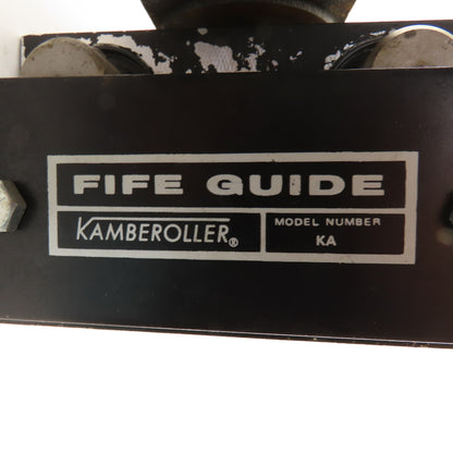 Fife Kamberoller KA Web Roller Steering Guide System 4.18A  Servo