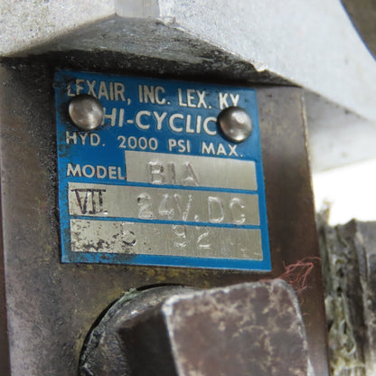 Lexair B1A Hy-Cyclic 24V Direct Solenoid Operated Valve