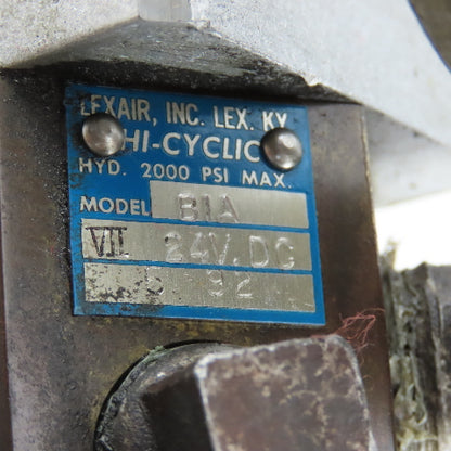 Lexair B1A Hy-Cyclic 24V Direct Solenoid Operated Valve