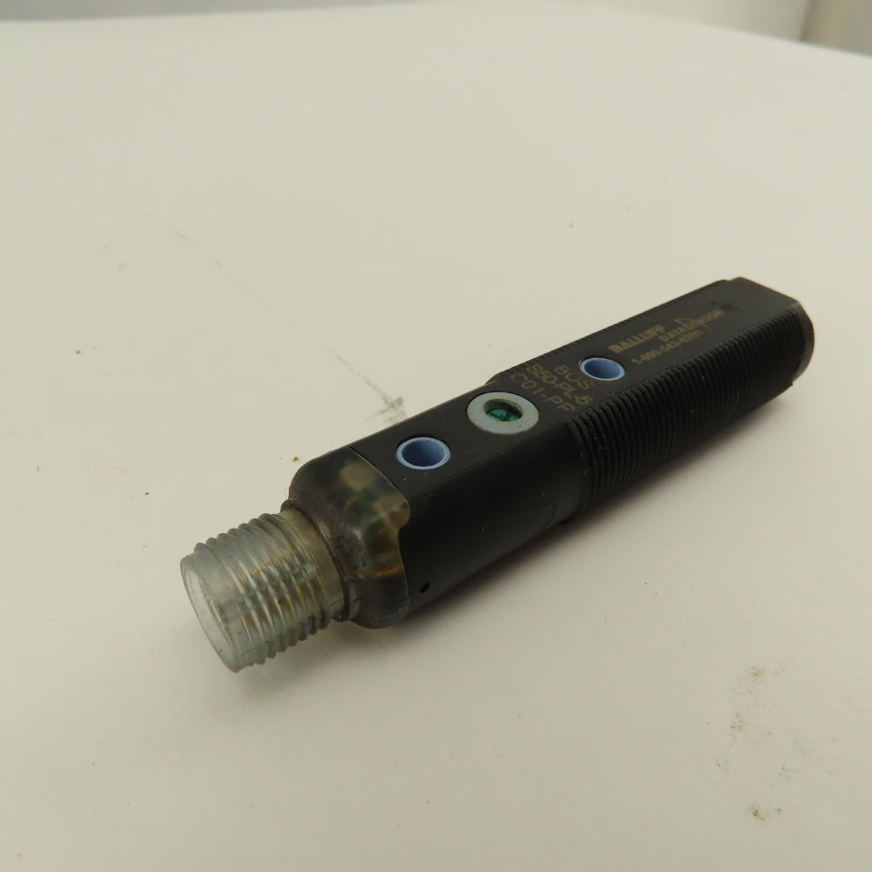 Balluff S50-PL-5-C01-PP 10-30VDC 18mm Diffuse Reflective Sensor PNP