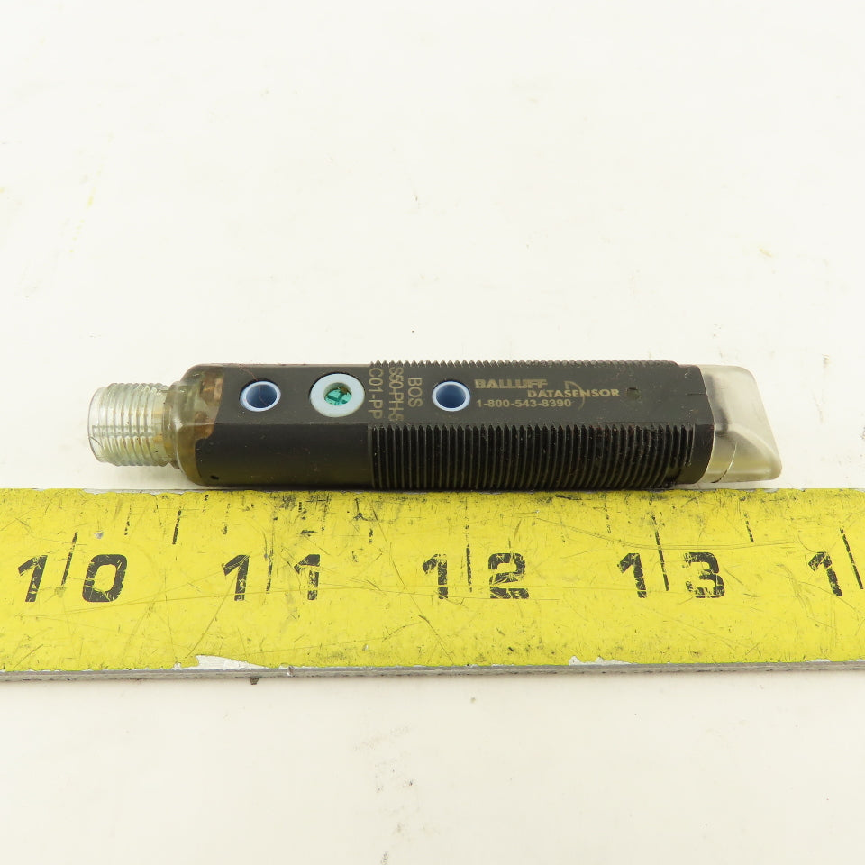 Balluff S50-PH-5-C01-PP 10-30VDC 18mm Retro Reflective Sensor PNP