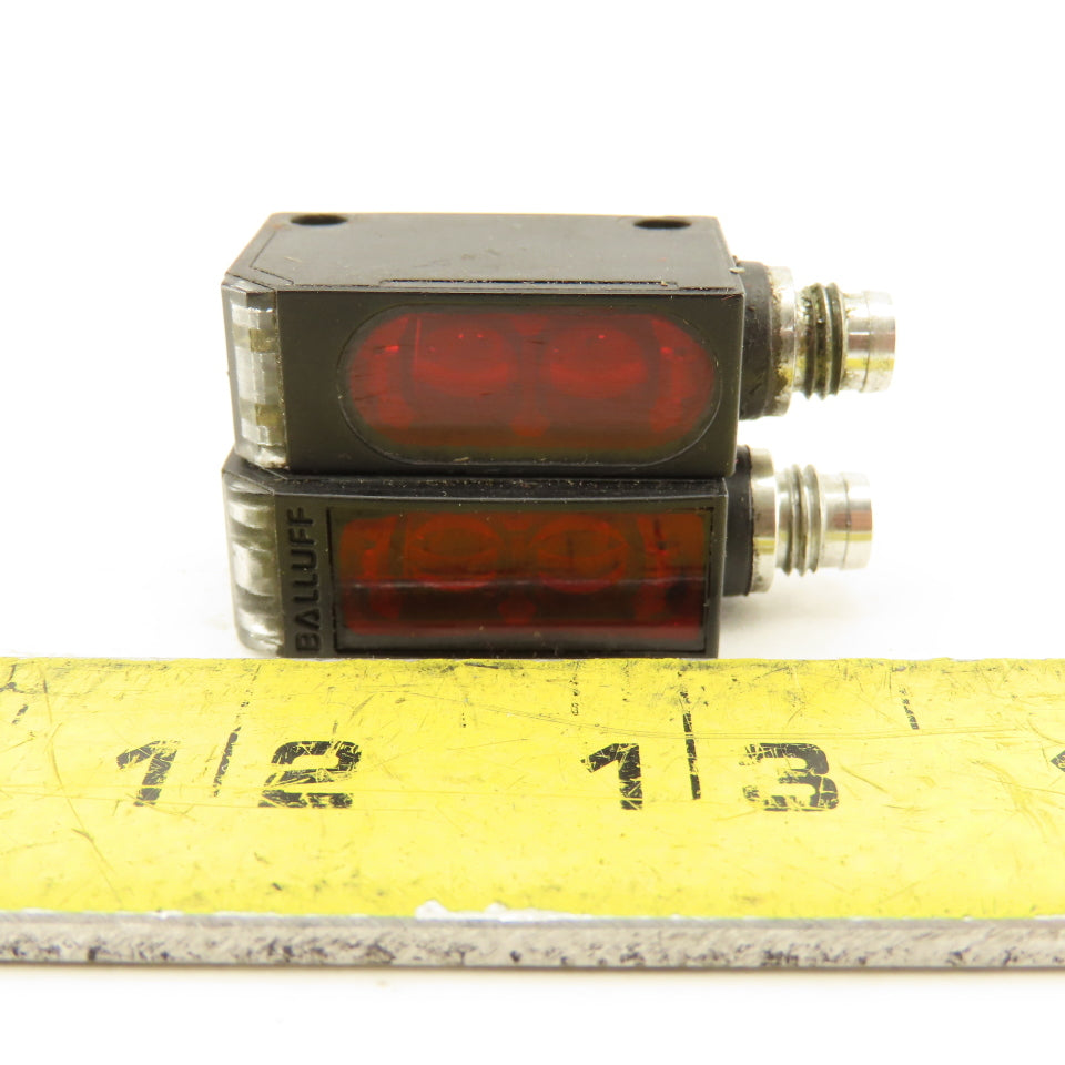 Balluff BOS 6K-PU-10C-S75C 10-30VDC Photoelectric Sensor Lot of 2