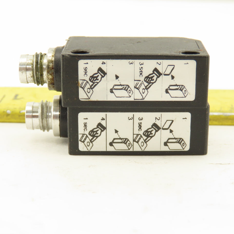 Balluff BOS 6K-PU-10C-S75C 10-30VDC Photoelectric Sensor Lot of 2