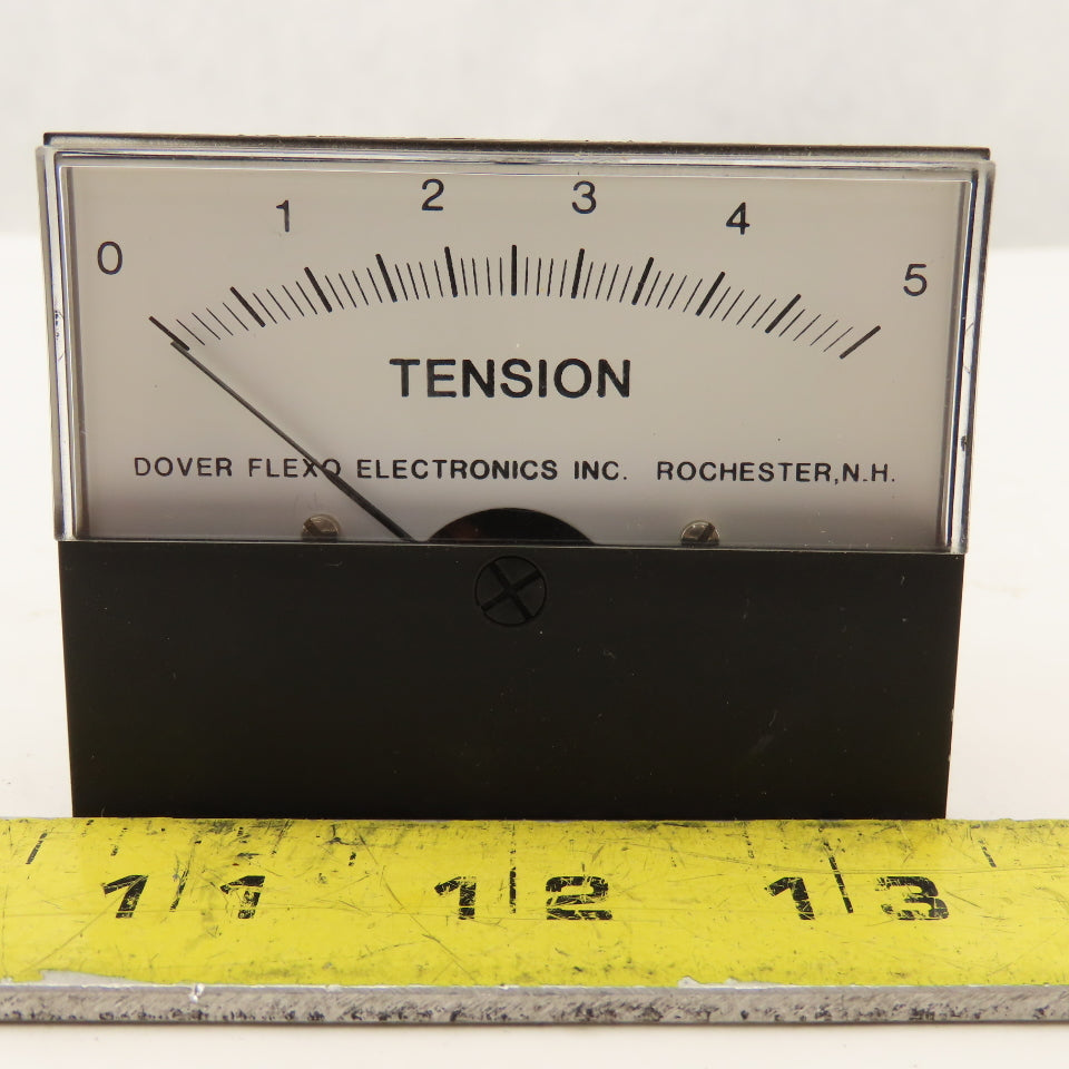 Dover Flexo 930135 1192 0-5 PLI Analog Web Tension Gauge