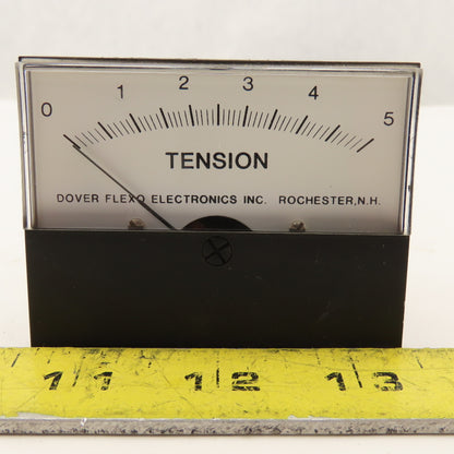 Dover Flexo 930135 1192 0-5 PLI Analog Web Tension Gauge