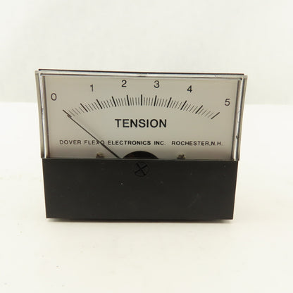 Dover Flexo 930135 1192 0-5 PLI Analog Web Tension Gauge