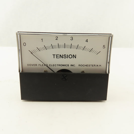 Dover Flexo 930135 1192 0-5 PLI Analog Web Tension Gauge