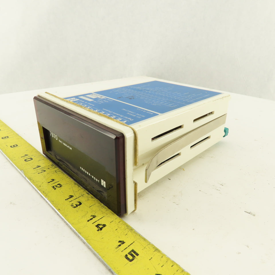 Veeder Root Form 797005001 7970 Digital Rate Indicator 115V