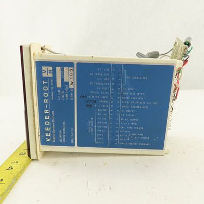 Veeder Root Form 797005001 7970 Digital Rate Indicator 115V