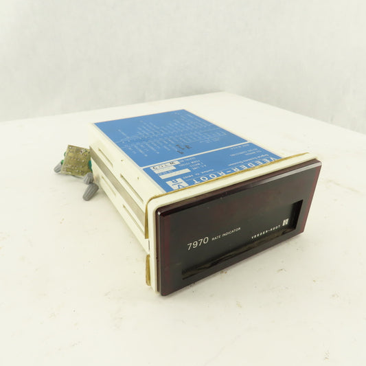 Veeder Root Form 797005001 7970 Digital Rate Indicator 115V