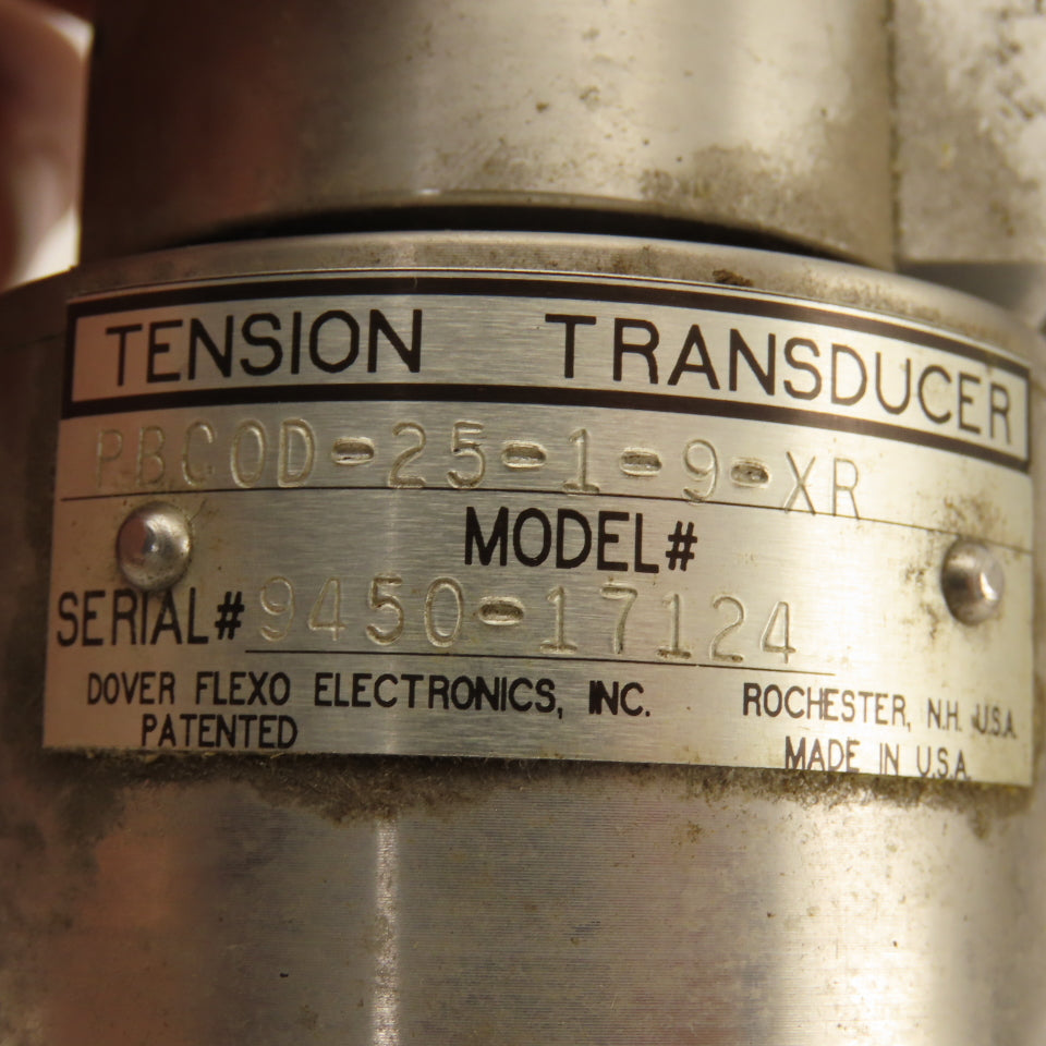 Dover Flexo PBC0D-25-1-9-XR Tension Transducer Set Left Right For 1" Shaft