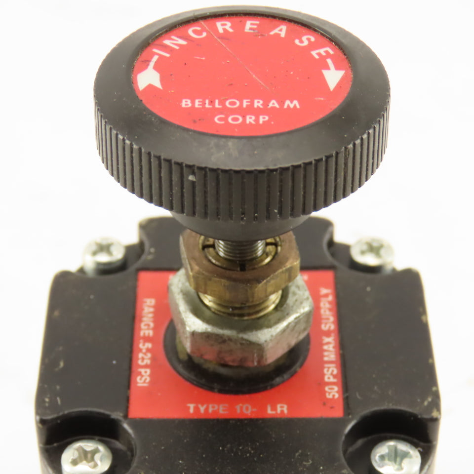 Bellofram 10-LR .5-25PSI 1/4 NPT Pneumatic Pressure Control Valve