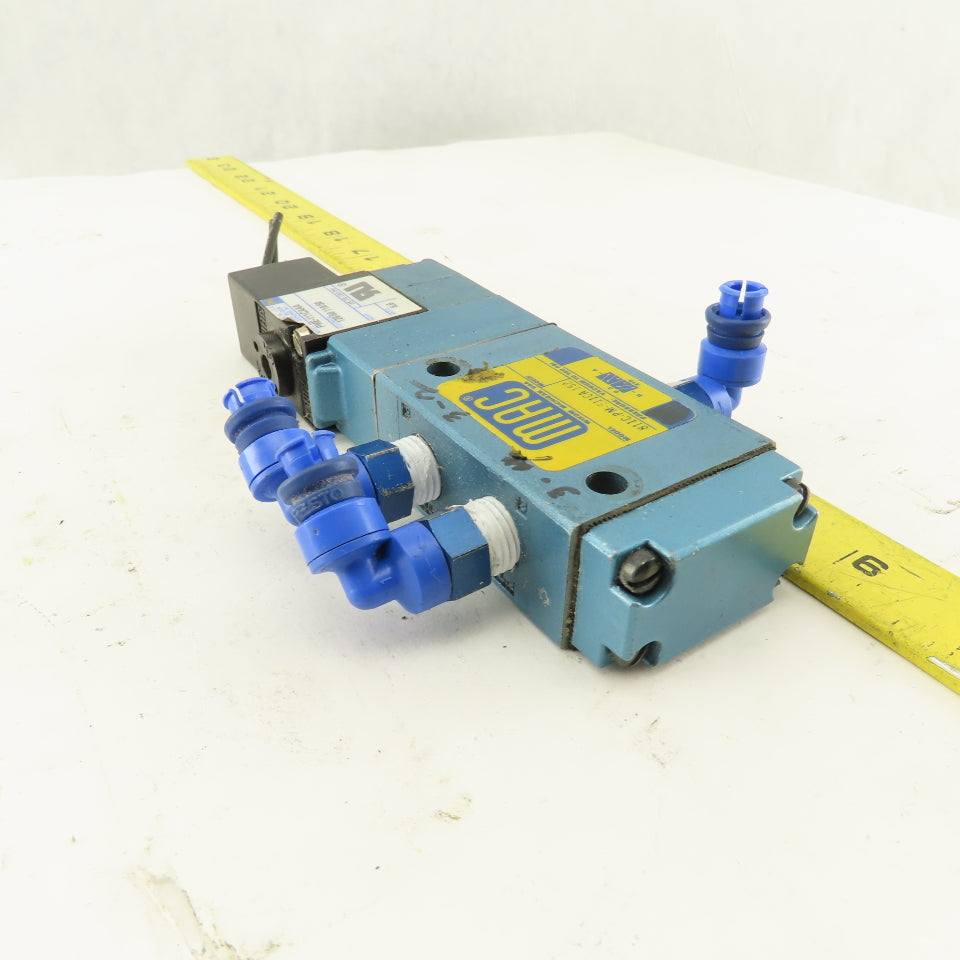 MAC 811C-PM-S11CA-152 5/2 Position Pneumatic Valve Single Solenoid 120V