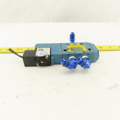 MAC 811C-PM-S11CA-152 5/2 Position Pneumatic Valve Single Solenoid 120V