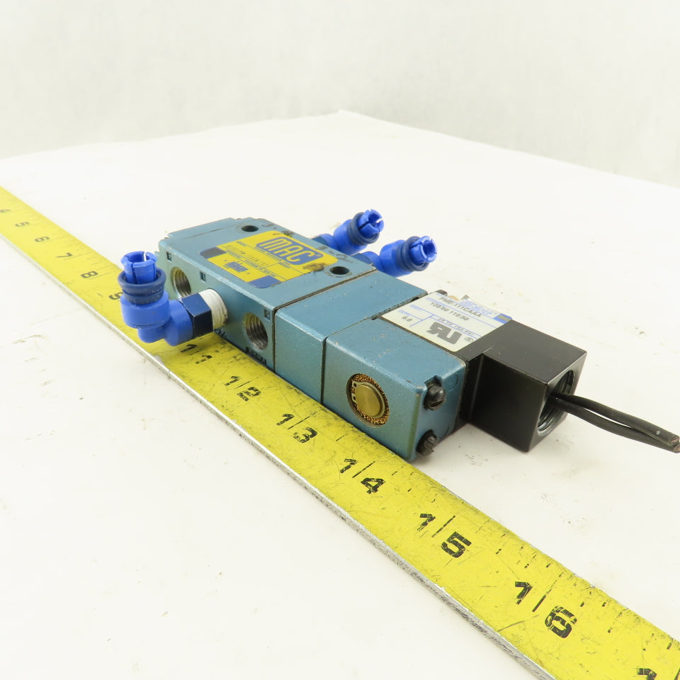 MAC 811C-PM-S11CA-152 5/2 Position Pneumatic Valve Single Solenoid 120V