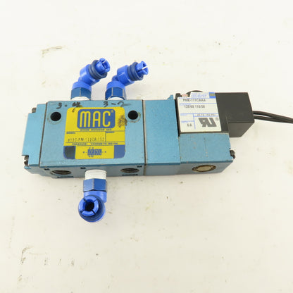 MAC 811C-PM-S11CA-152 5/2 Position Pneumatic Valve Single Solenoid 120V