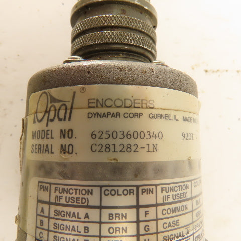 Dynapar 62503600340 Rotary Incremental Encoder