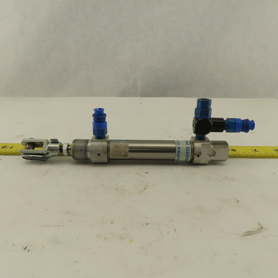 Festo DSN-3/4"-2"-P 3/4" Bore 2" Stroke Universal Mount Air Cylinder