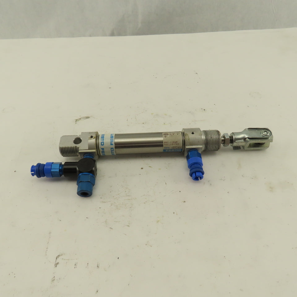 Festo DSN-3/4"-2"-P 3/4" Bore 2" Stroke Universal Mount Air Cylinder