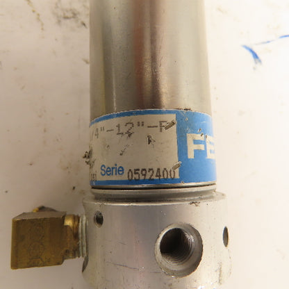 Festo DSW-1 1-1/4" Bore 12" Stroke Double Acting Air Cylinder