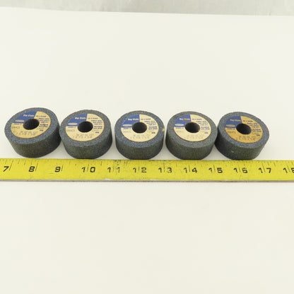 Dresser 686421 3A 60 K6 V22 Abrasive Wheel 2" x 7/8" With 5/8" Arbor Lot Of 5