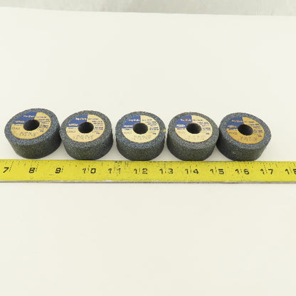 Dresser 686421 3A 60 K6 V22 Abrasive Wheel 2" x 7/8" With 5/8" Arbor Lot Of 5