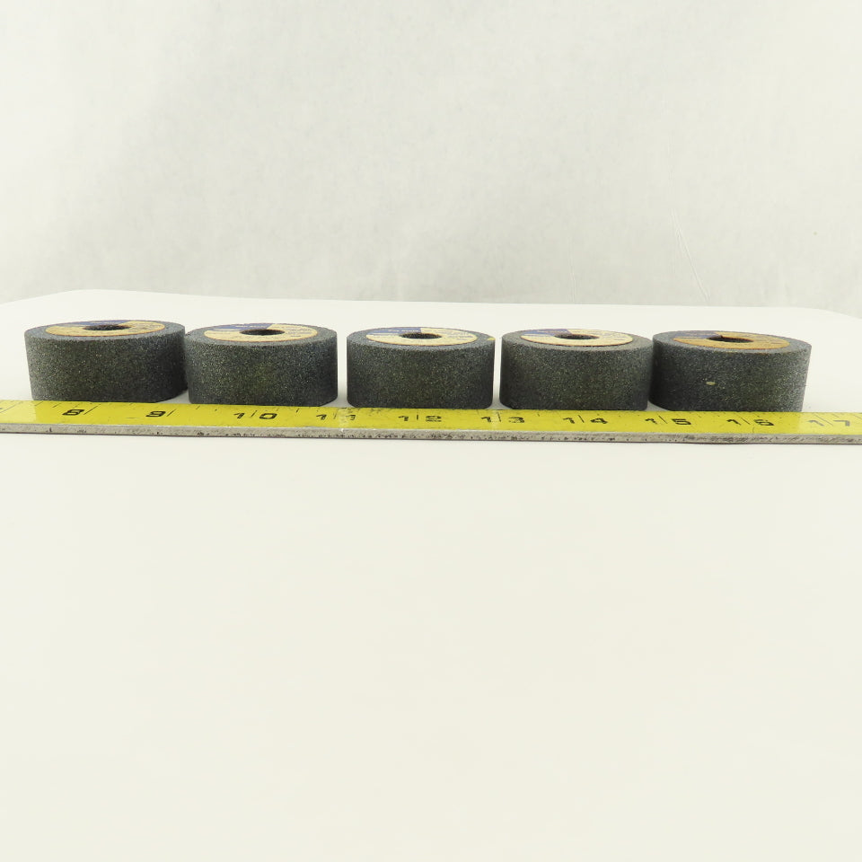 Dresser 686421 3A 60 K6 V22 Abrasive Wheel 2" x 7/8" With 5/8" Arbor Lot Of 5