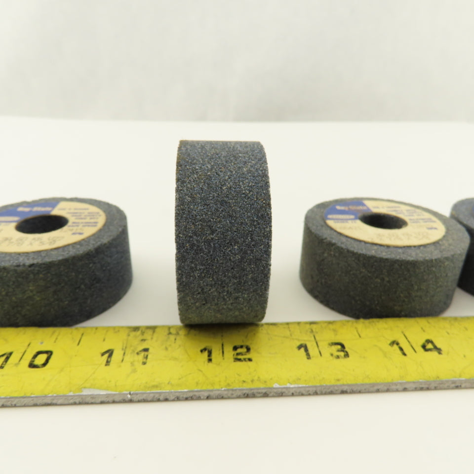 Dresser 686421 3A 60 K6 V22 Abrasive Wheel 2" x 7/8" With 5/8" Arbor Lot Of 5