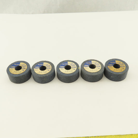 Dresser 686421 3A 60 K6 V22 Abrasive Wheel 2" x 7/8" With 5/8" Arbor Lot Of 5