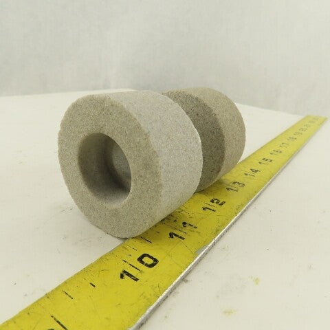 Norton 32A60 J5VBE 2" x 1" x 5/8" Alundum Grinding Wheels Lot Of 2