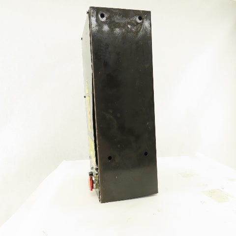 Hitachi Seiki VK65 ATC Carousel Electrical Enclosure Wire Duct Operator Buttons
