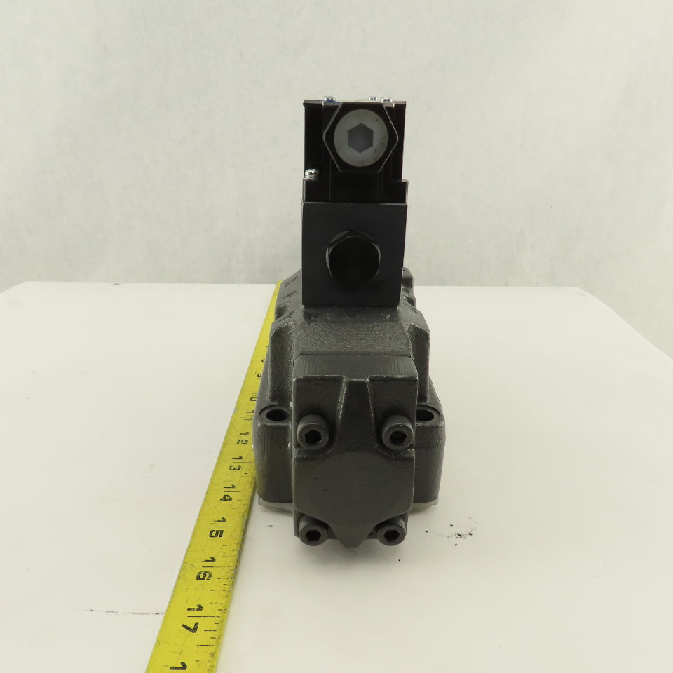 Tokyo Keiki DG5V-72A-8-E-TP2-T-84-JA 2 Way Hydraulic Valve Single Solenoid 100V