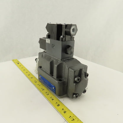 Tokyo Keiki DG5V-72A-8-E-TP2-T-84-JA 2 Way Hydraulic Valve Single Solenoid 100V