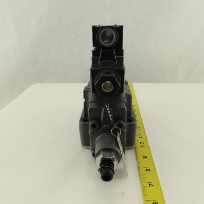 Tokyo Keiki DG5V-72A-8-E-TP2-T-84-JA 2 Way Hydraulic Valve Single Solenoid 100V