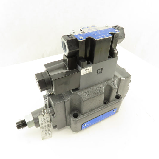 Tokyo Keiki DG5V-72A-8-E-TP2-T-84-JA 2 Way Hydraulic Valve Single Solenoid 100V