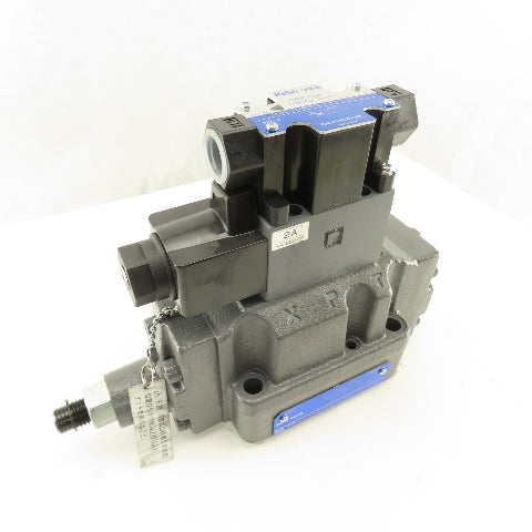 Tokyo Keiki DG5V-72A-8-E-TP2-T-84-JA 2 Way Hydraulic Valve Single Solenoid 100V