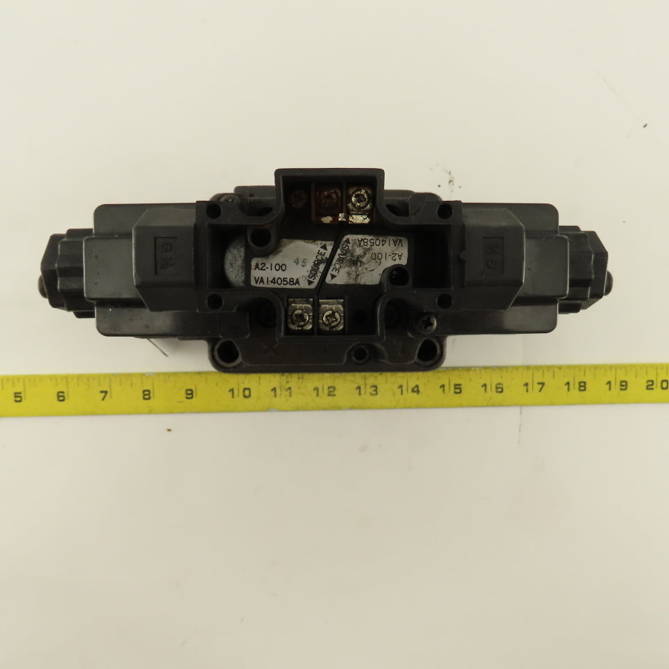 Tokyo Keiki DG5V-7-2C-1-E-T-P2-T-84-JA 3 Way Closed Center Hydraulic Valve 100V