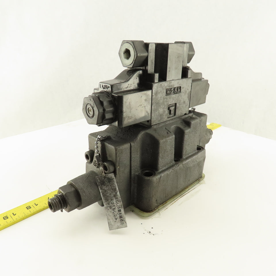 Tokyo Keiki DG5V-7-2C-1-E-T-P2-T-84-JA 3 Way Closed Center Hydraulic Valve 100V