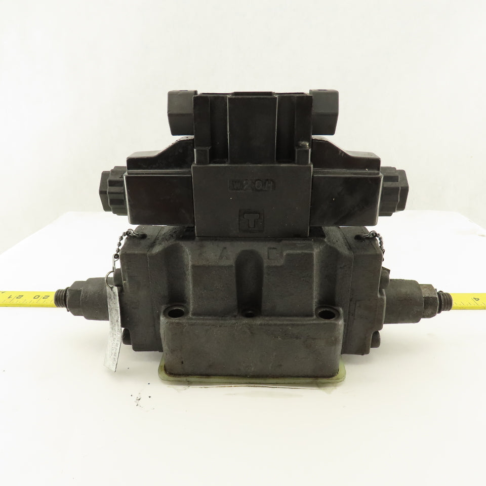 Tokyo Keiki DG5V-7-2C-1-E-T-P2-T-84-JA 3 Way Closed Center Hydraulic Valve 100V