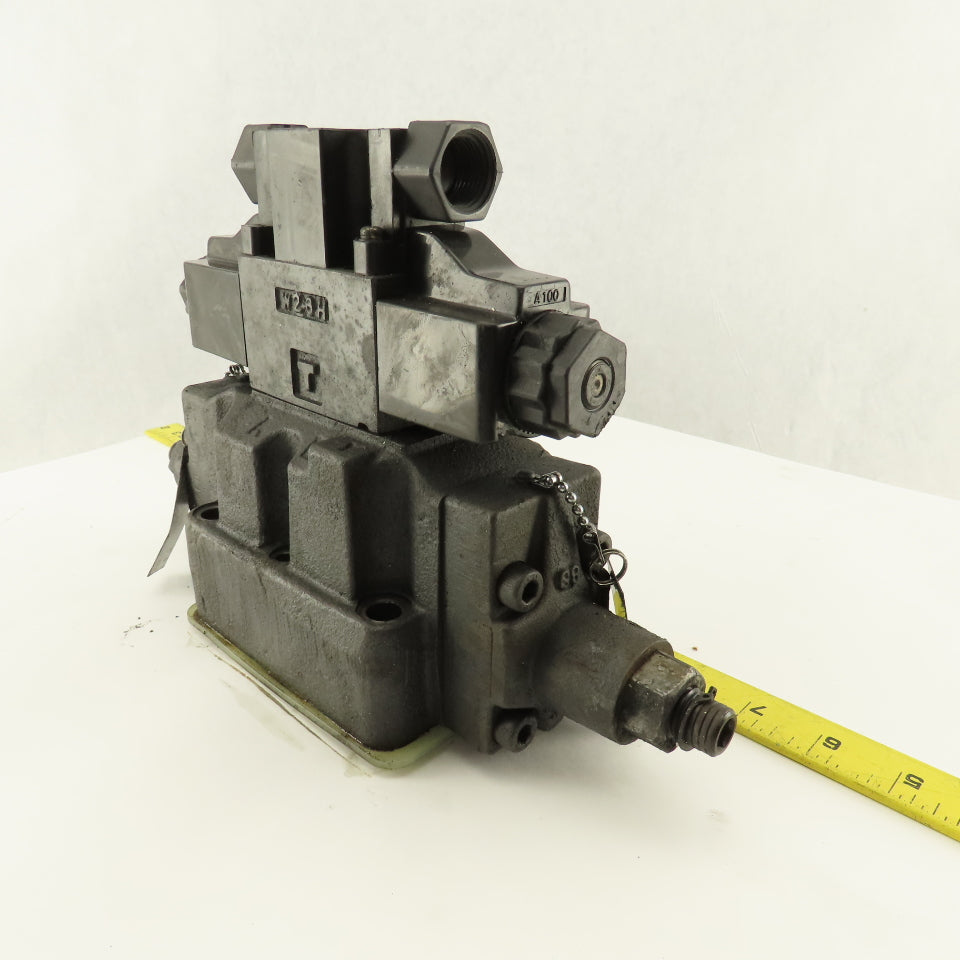 Tokyo Keiki DG5V-7-2C-1-E-T-P2-T-84-JA 3 Way Closed Center Hydraulic Valve 100V