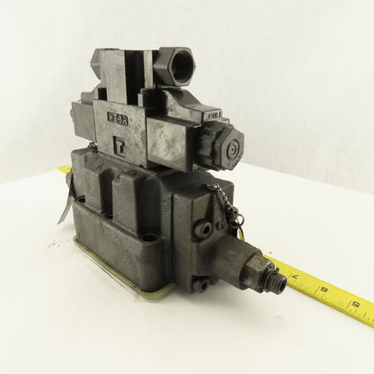Tokyo Keiki DG5V-7-2C-1-E-T-P2-T-84-JA 3 Way Closed Center Hydraulic Valve 100V
